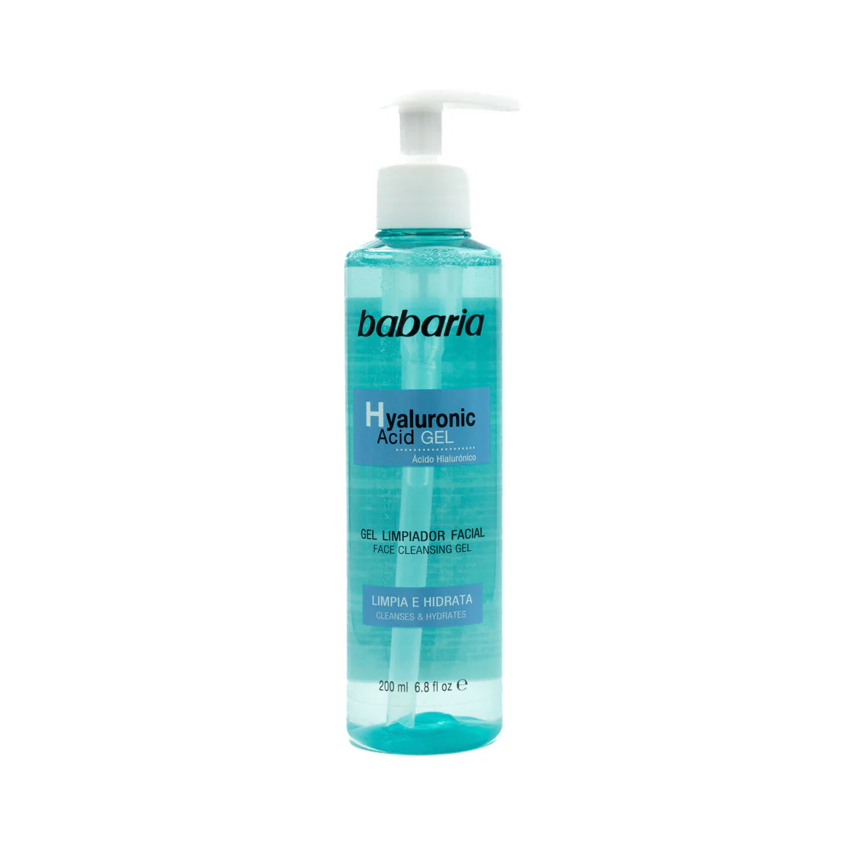 Babaria Gel Limpiador Facial Ácido Hialurónico 200ml