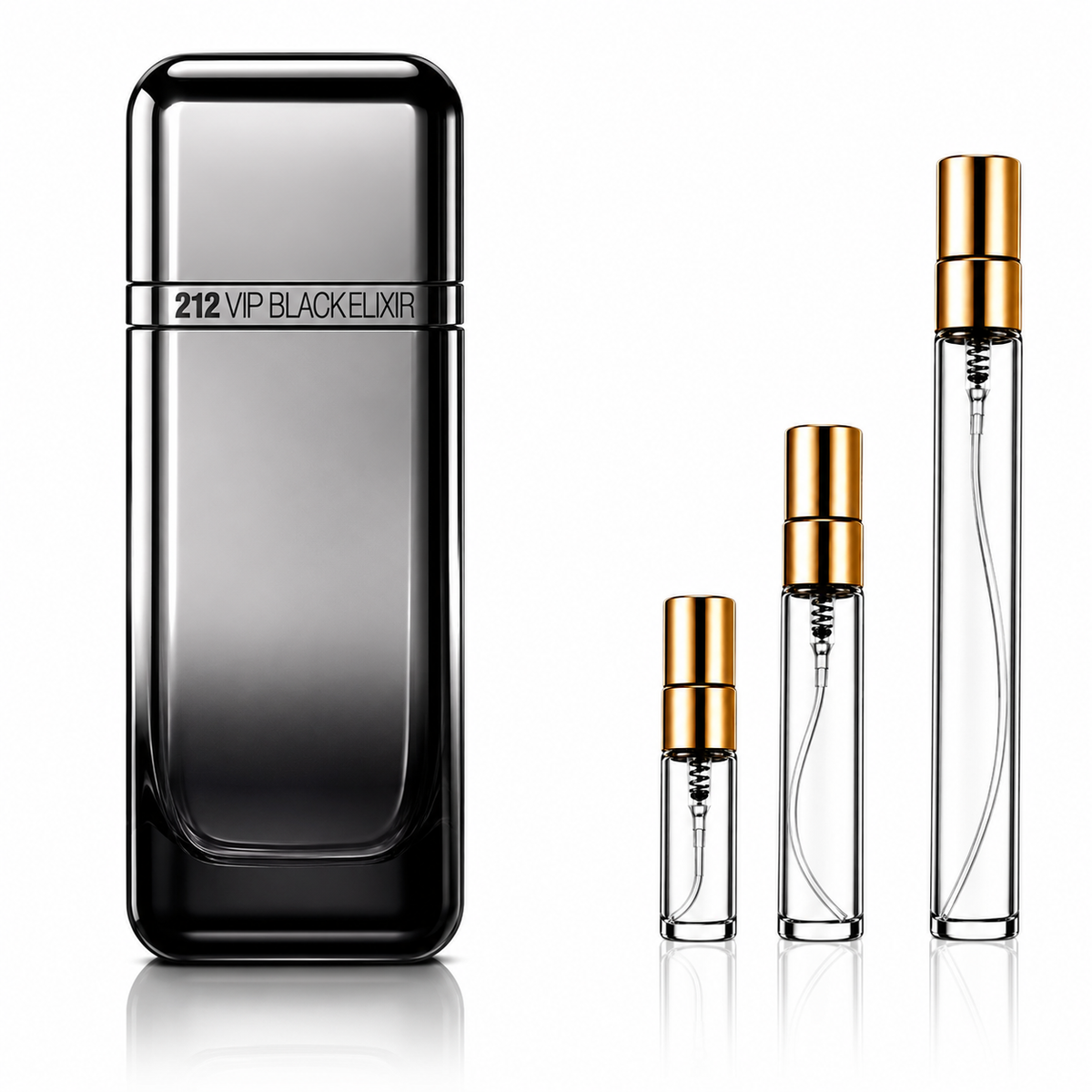 Decant Carolina Herrera 212 VIP Black Elixir EDP Hombre
