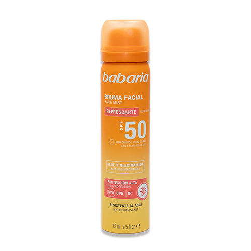 Babaria Protector Solar Bruma Facial F50 75ml