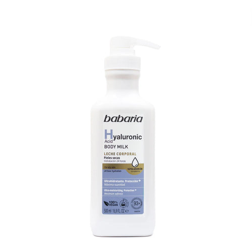 Babaria Body Milk Ácido Hialurónico 500ml