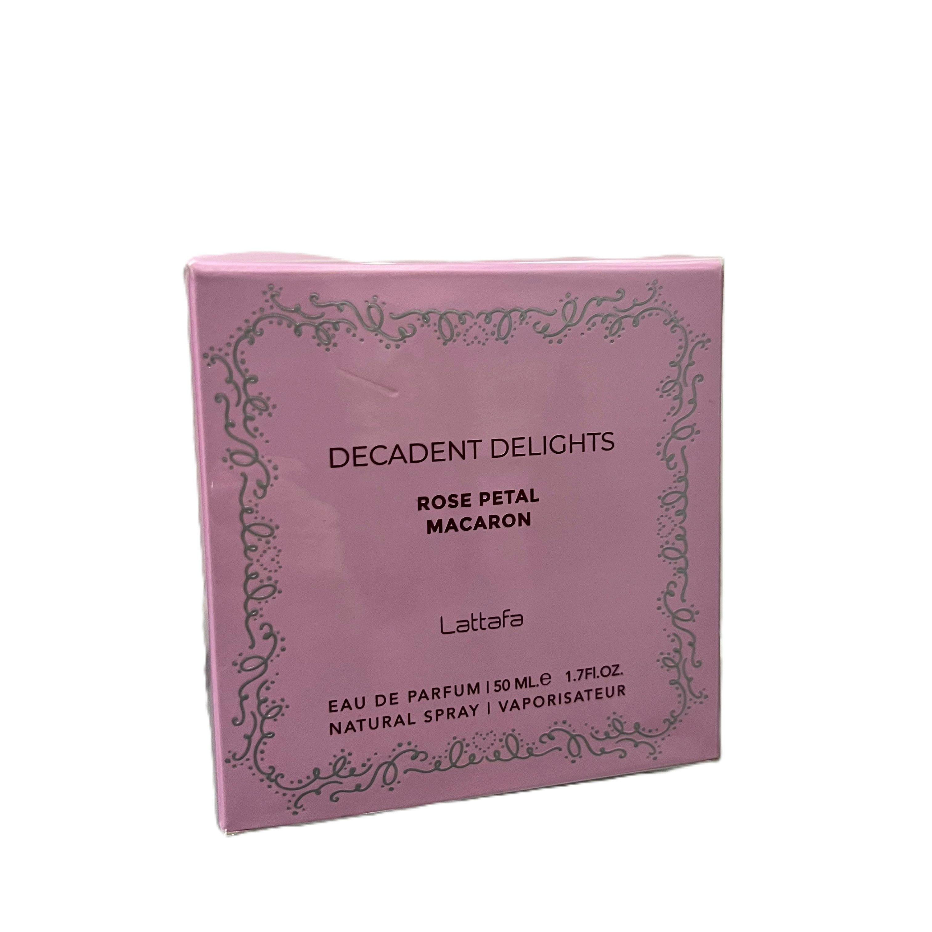 Lattafa Decadent Delights Rose Petal Macaron EDP 50ml Mujer