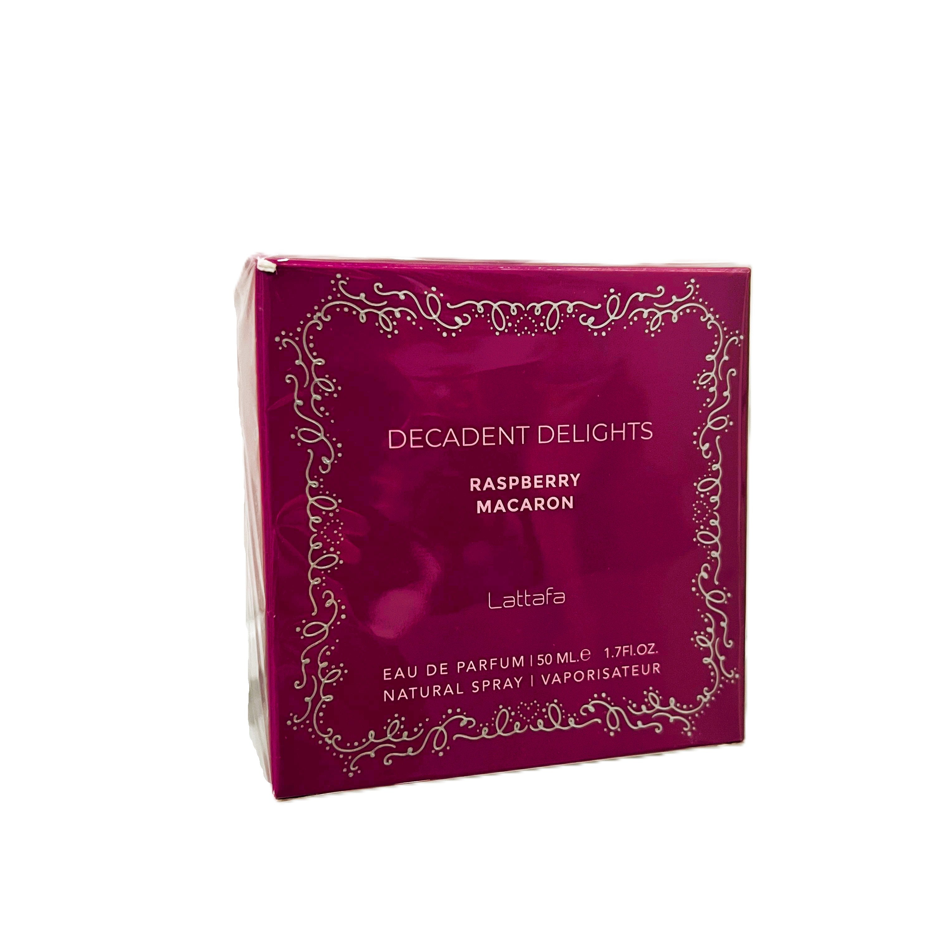 Lattafa Decadent Delights Raspberry Macaron EDP 50ml Mujer