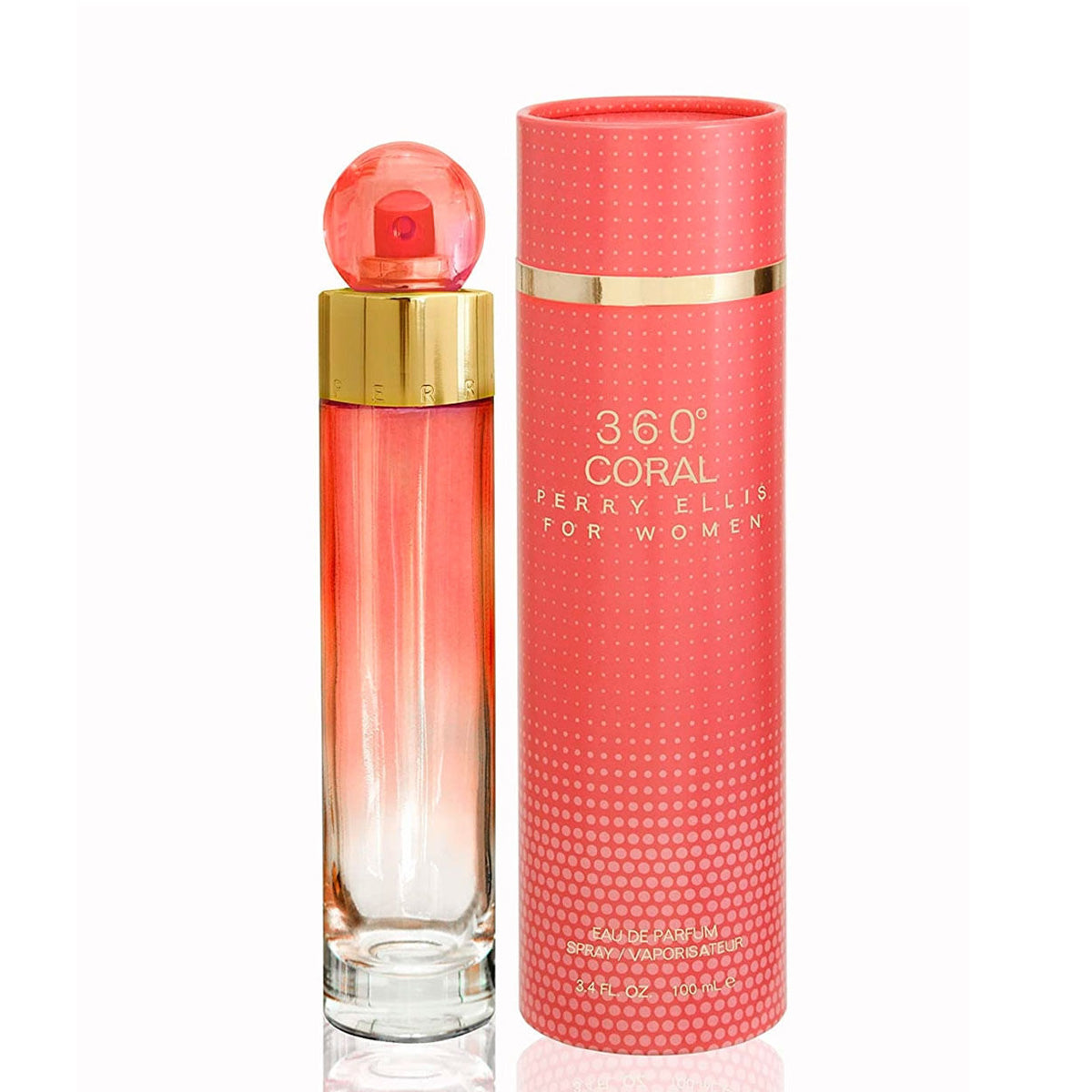 Perry Ellis 360 Coral For Women EDP 100ml Mujer