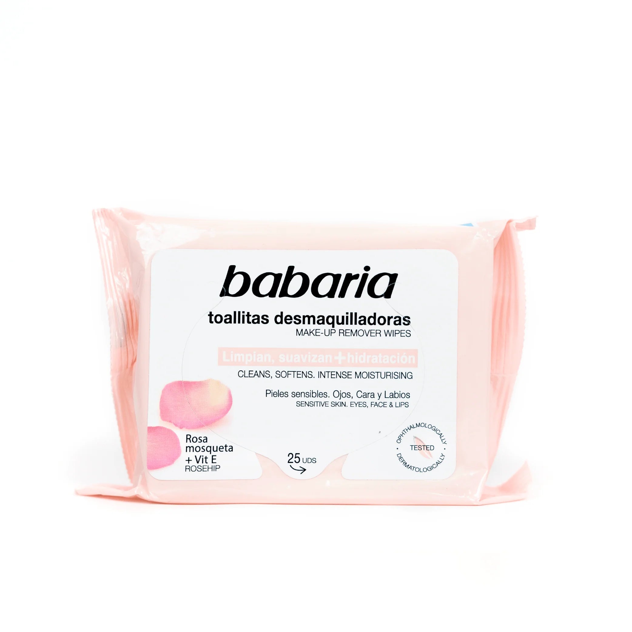 Babaria Toalla Desmaquillante Rosa 25und